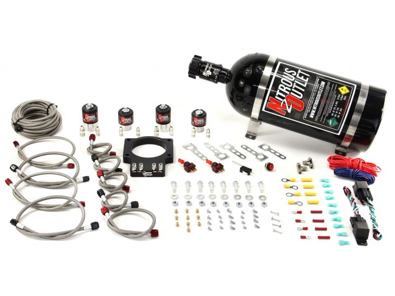 Nitrous Outlet - 78mm Dual Stage LSX Plate System - Gwatney