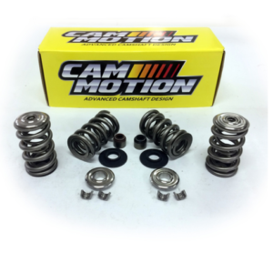 Cam Motion - LS Premium .750" Racing Double Spring Kit With Titanium Retainers