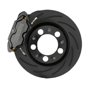 Strange - Strange Pro Series Front Brake Kit 97-13 Corvette Reusing OEM Front Hubs 4 Piston Calipers & One Piece Slotted Rotors