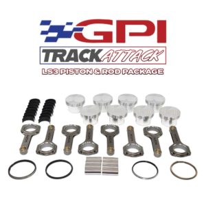 GPI - Track Attack LS3 High Compression Dome Piston and Rods Package (5th Gen Camaro / C6 Corvette)