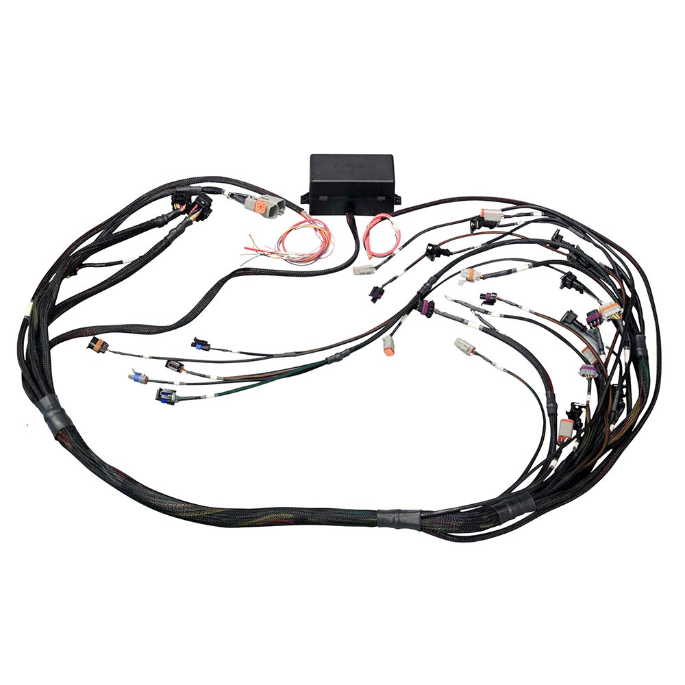 Haltech - Elite 2500 GM GEN IV LSx (LS2/LS3 etc) DBW Ready Terminated Harness (Injector Connector: Bosch EV1)