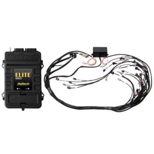 Haltech - Elite 2000 + GM GEN IV LSx (LS2/LS3 etc) non DBWTerminated Harness Kit (Injector Connector: Bosch EV1)