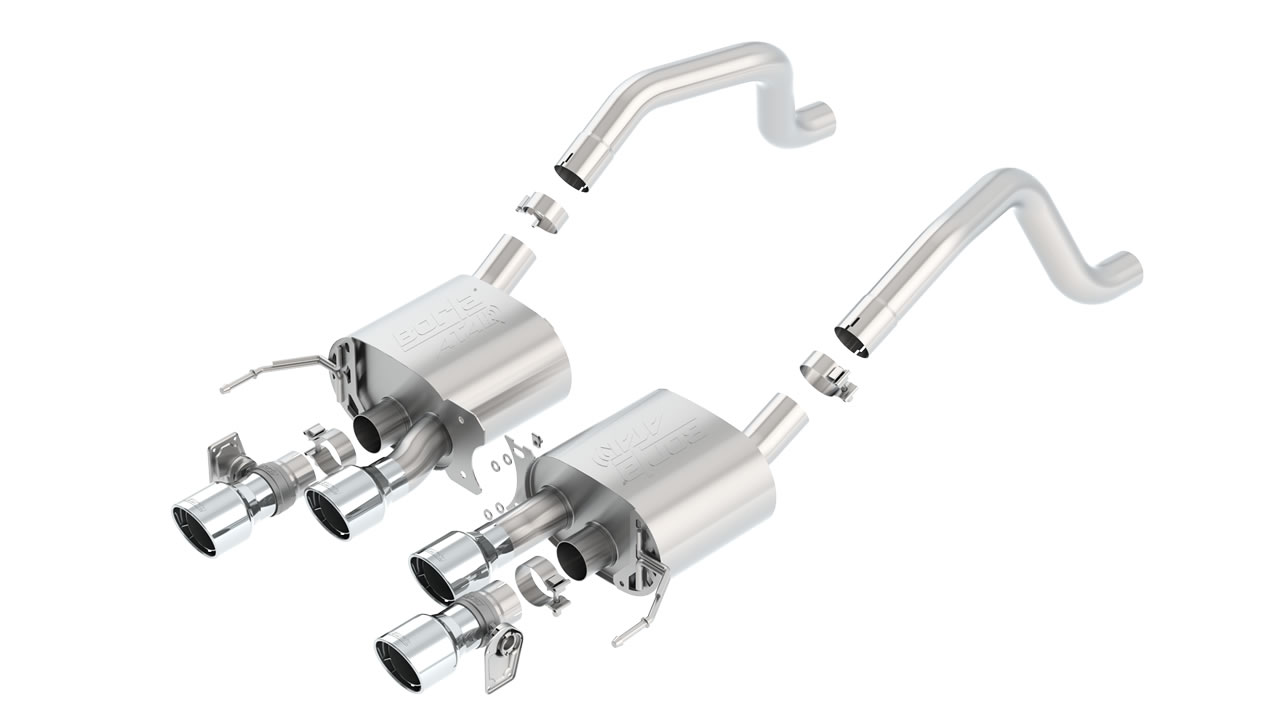 Borla - ATAK Axle-Back Exhaust Systems for 15-19 C7 Corvette
