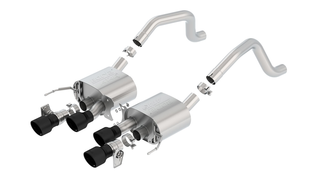 Borla - ATAK Axle-Back Exhaust Systems for 15-19 C7 Corvette Grand