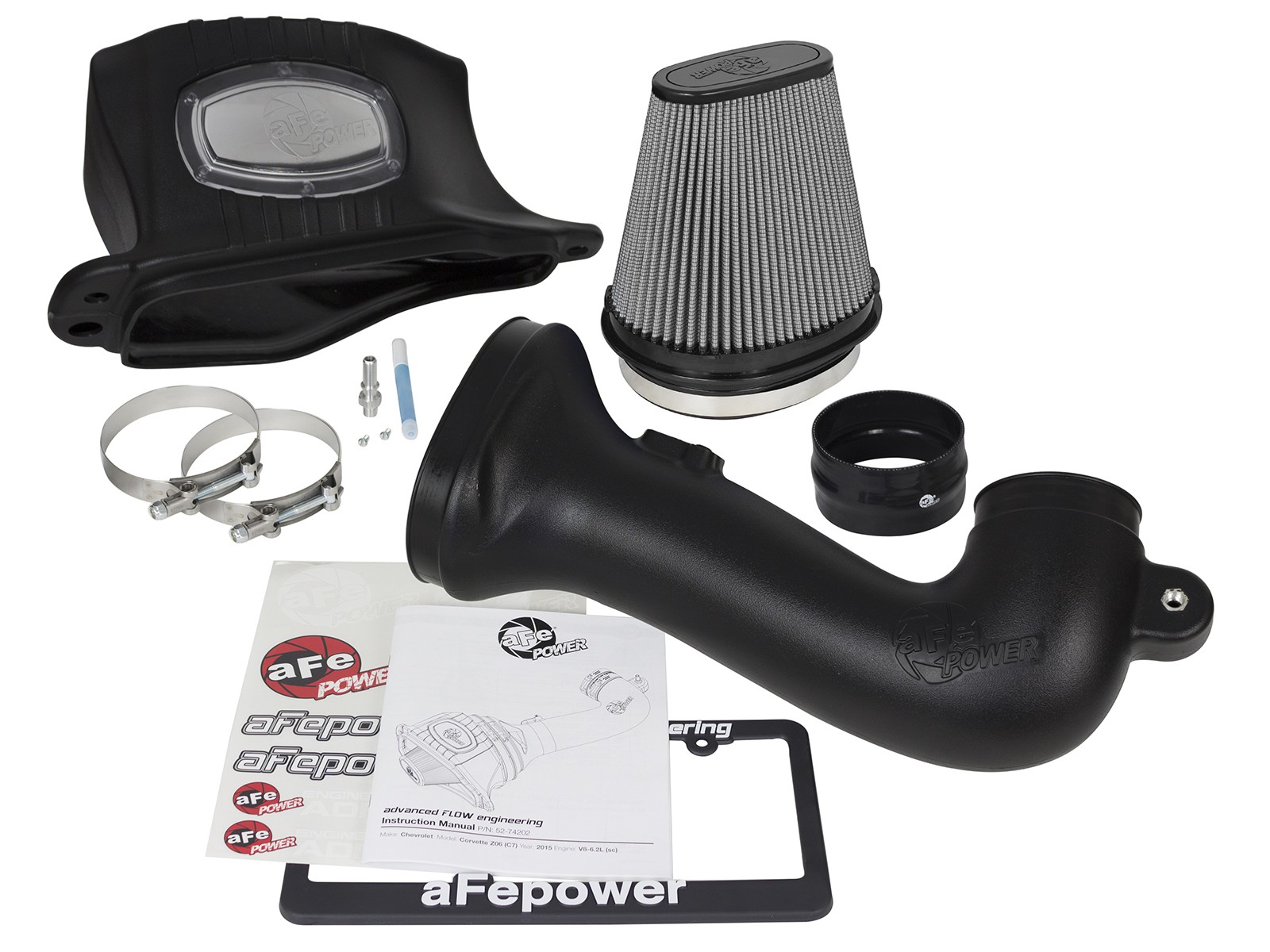aFe - Momentum Cold Air Intake System for C7 Z06 Corvette w/Pro