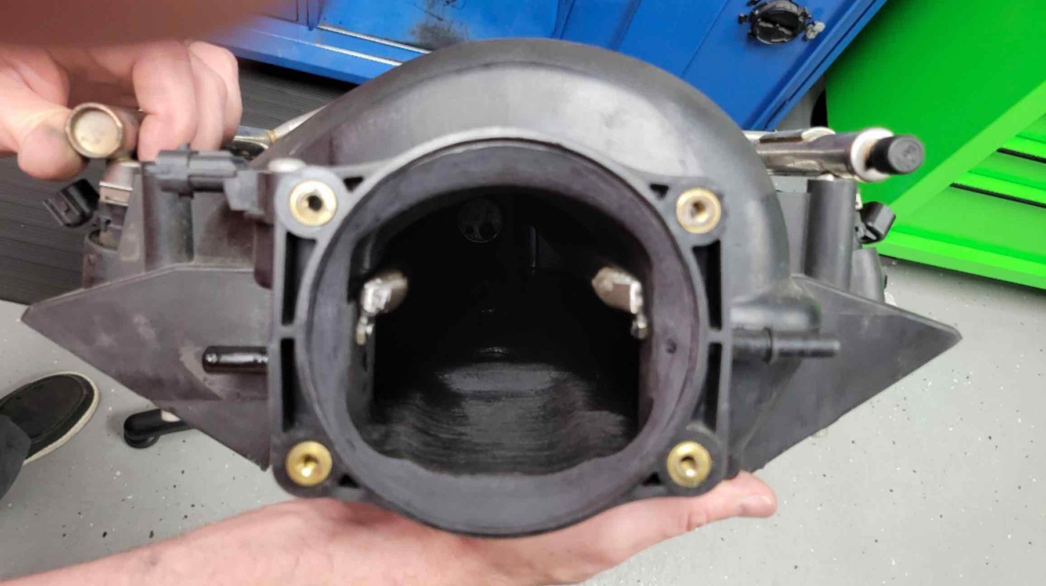 103MM Throttle Body on LS3 Intake Manifold. How Much Power? Gwatney