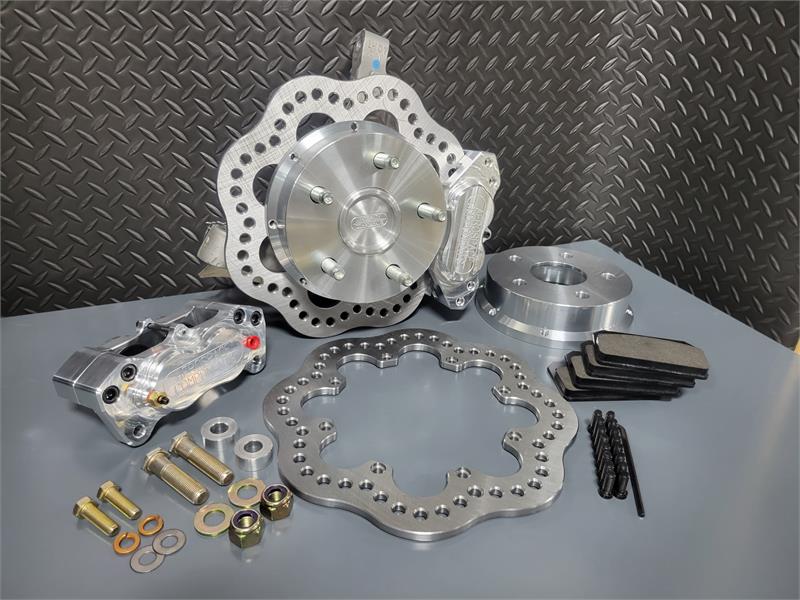 Aerospace Components - 4 Piston Pro Lite Front Drag Race Kit 2016