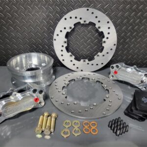 Aerospace Components - 4 Piston Front Drag Race Kit 1997-13 C5, C6 Corvette