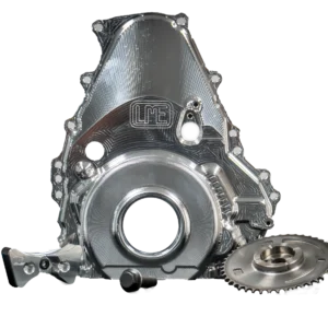 Late Model Engines - VVT Delete Billet Front Cover Kit Bundle with Timing Chain Guide for Gen V LT Engines (LME-VVTDEL-BILLET-BUNDLE)