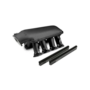 Holley EFI - LS Hi-Ram EFI Intake Manifold Black Ceramic Coating LS1/LS2/LS6 Cathedral Port 92mm (300-122BK)