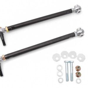 BMR Suspension - 2014-2019 C7 Corvette Double Adjustable Rear Toe Rods, Black Anodized (TR570)