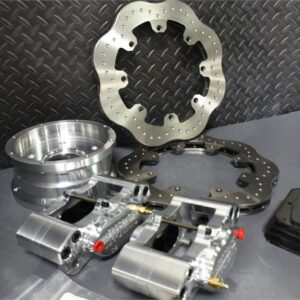 Aerospace Components - 2016-2024 Camaro / 14-19 CTS / 2020-26 CT5 Rear Pro Street Lite Brake Kit Dimpled & Slotted