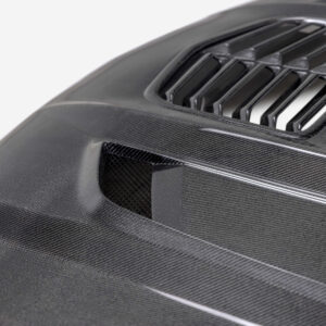 Anderson Composites - Type-T2 Carbon Fiber Hood for 2020-2024 Chevrolet Silverado 1500 (AC-HD20CHSV-T2)